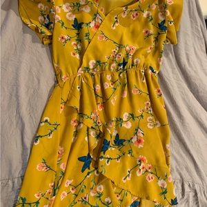 Shinestar Yellow sprint dress